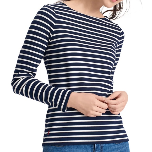 Joules Harbour Stripe Long sleeve shirt - Picture 1 of 14